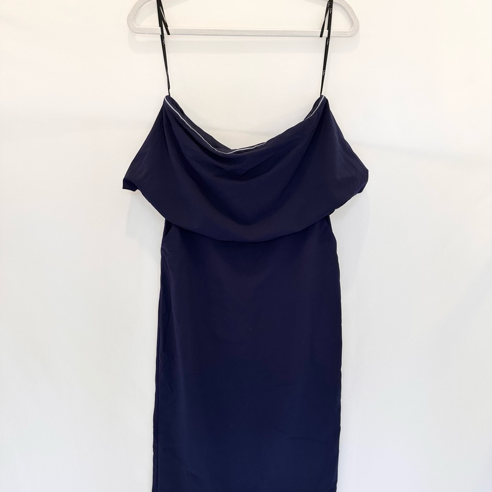 Lulu’s Navy Blue Strapless Women's Dress